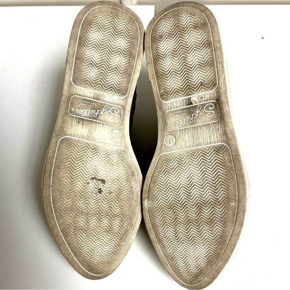 Seychelles Set Women's Olive Green Suede Fashion Sneaker boots Size 7.5 leather - Picture 8 of 9